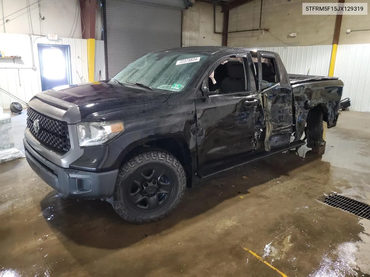 5TFRM5F15JX129319 2018 Toyota Tundra Double Cab Sr