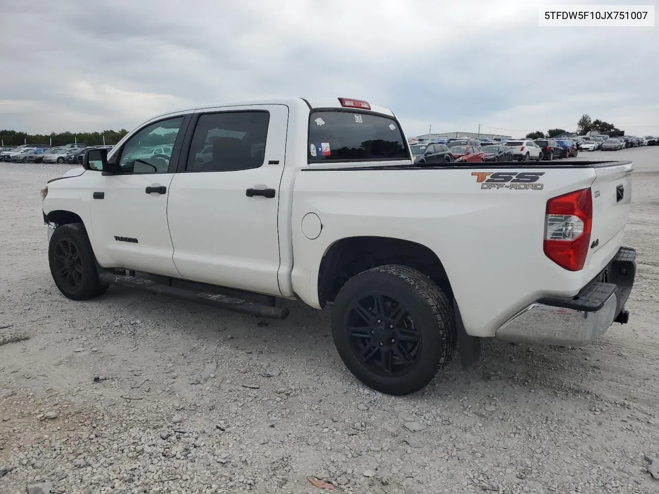 2018 Toyota Tundra Crewmax Sr5 VIN: 5TFDW5F10JX751007 Lot: 72539074