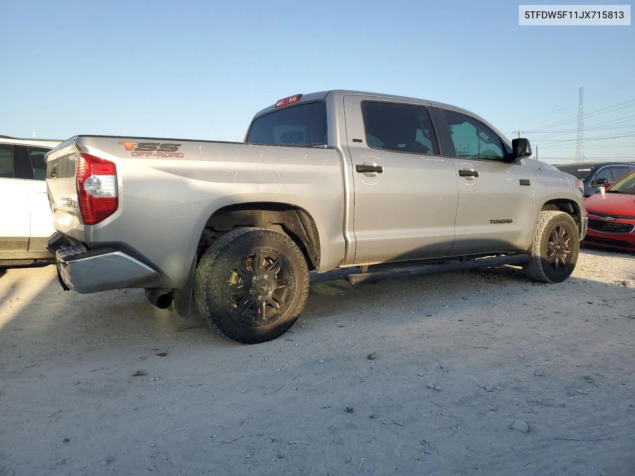 2018 Toyota Tundra Crewmax Sr5 VIN: 5TFDW5F11JX715813 Lot: 72990384