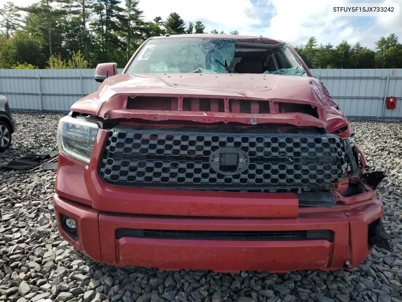 5TFUY5F15JX733242 2018 Toyota Tundra Double Cab Sr