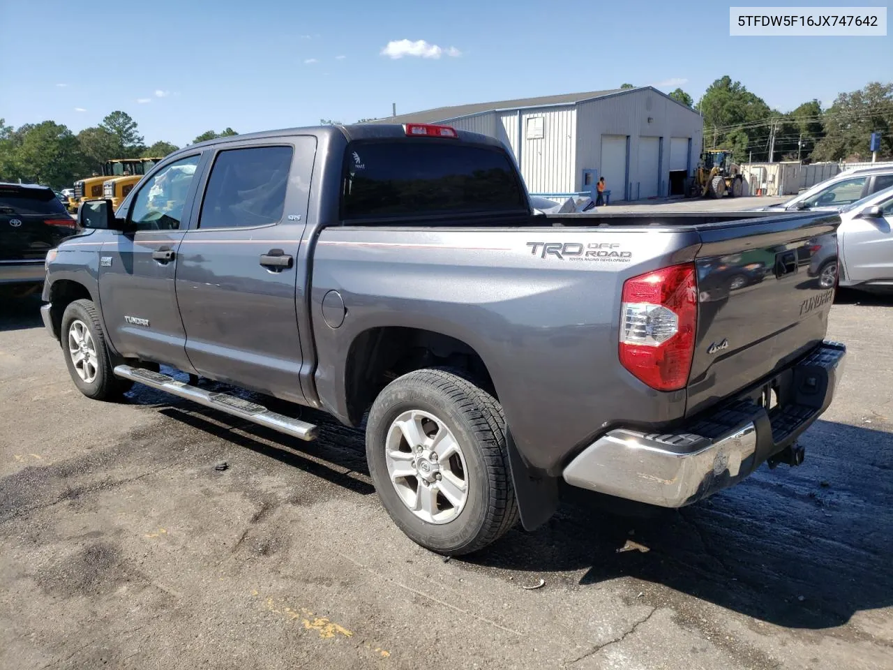 2018 Toyota Tundra Crewmax Sr5 VIN: 5TFDW5F16JX747642 Lot: 73478784