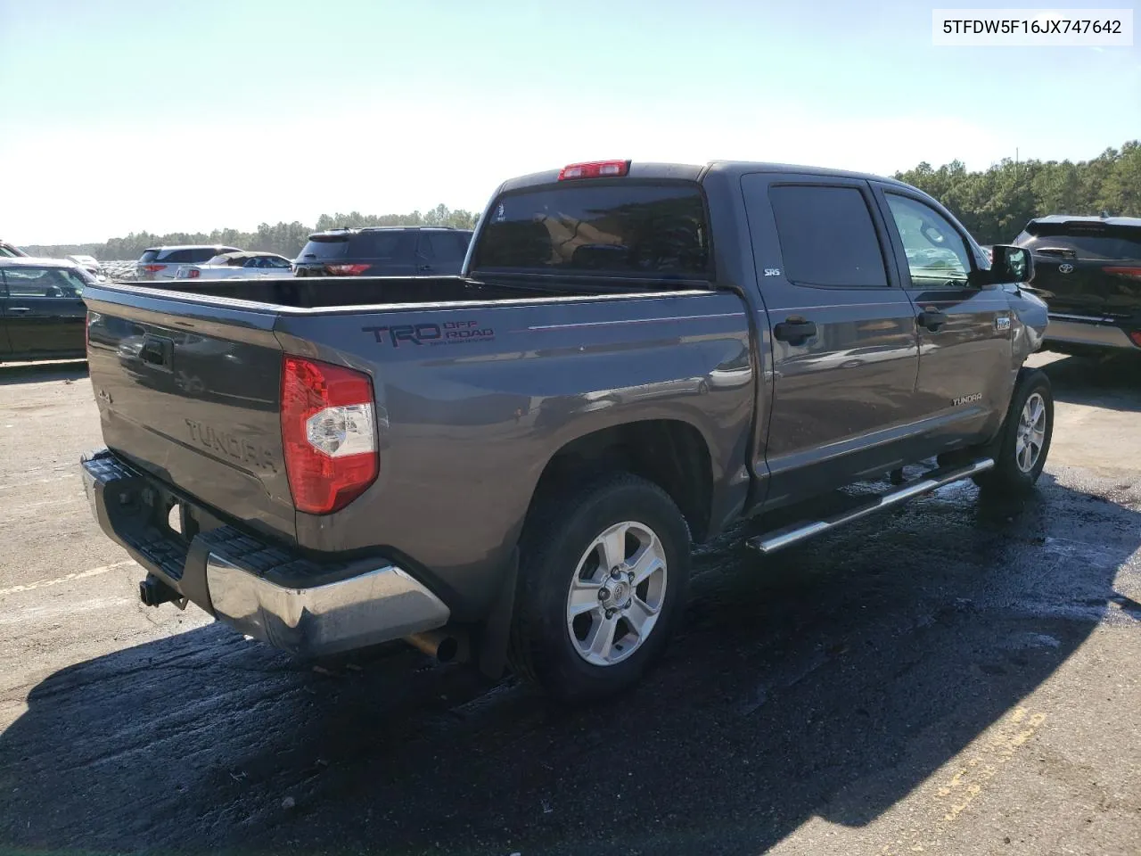 2018 Toyota Tundra Crewmax Sr5 VIN: 5TFDW5F16JX747642 Lot: 73478784