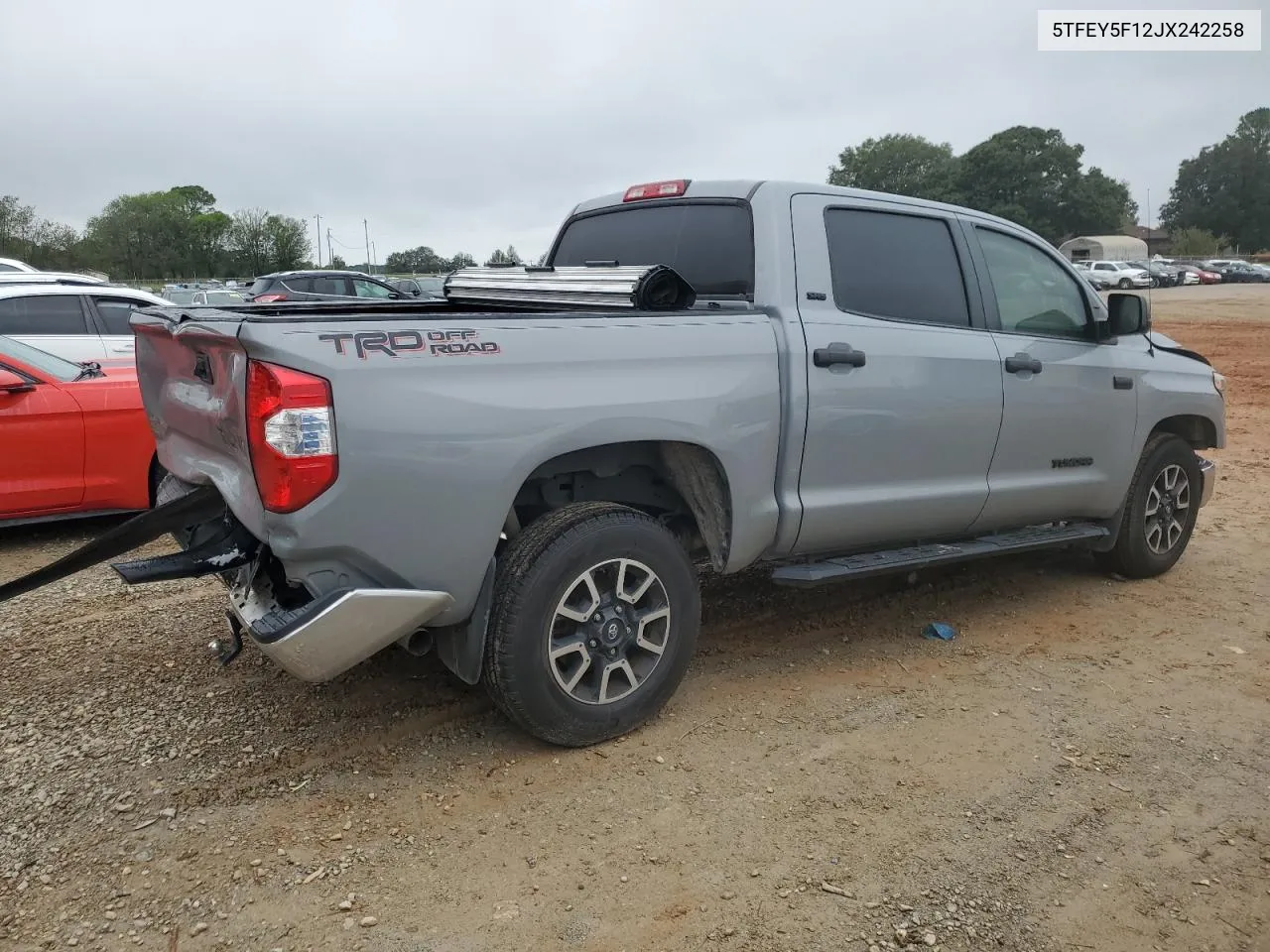 5TFEY5F12JX242258 2018 Toyota Tundra Crewmax Sr5