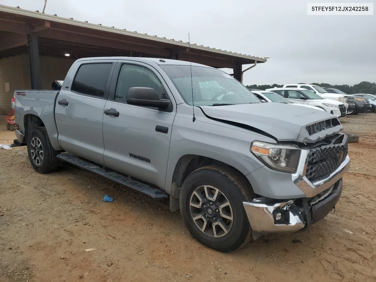 5TFEY5F12JX242258 2018 Toyota Tundra Crewmax Sr5