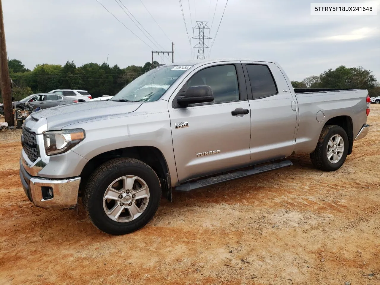 5TFRY5F18JX241648 2018 Toyota Tundra Double Cab Sr