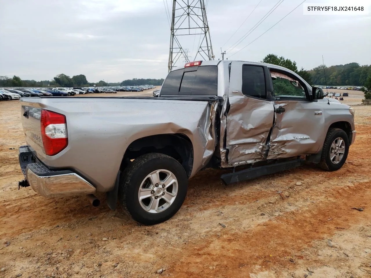 5TFRY5F18JX241648 2018 Toyota Tundra Double Cab Sr