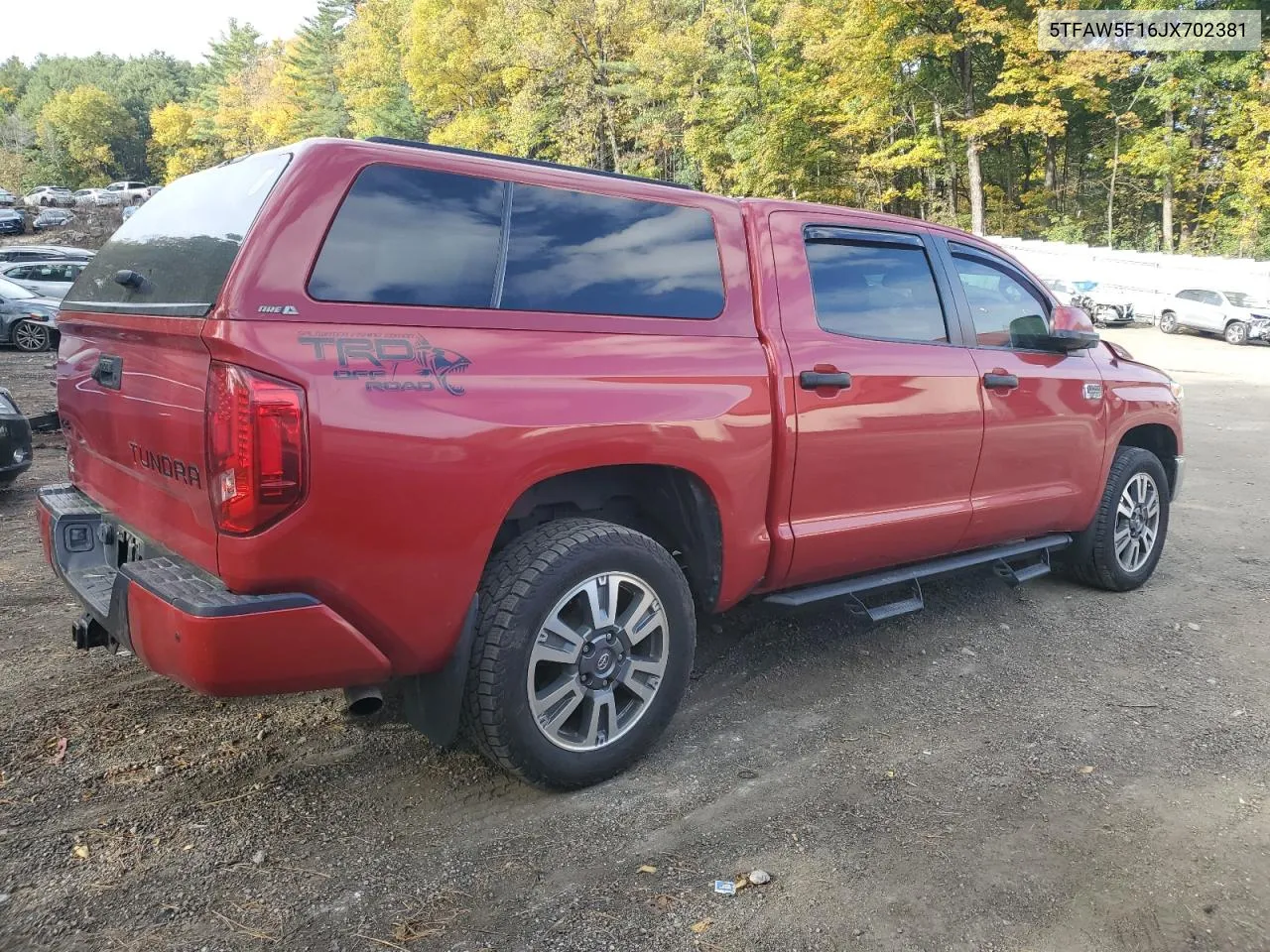 2018 Toyota Tundra Crewmax 1794 VIN: 5TFAW5F16JX702381 Lot: 73678224