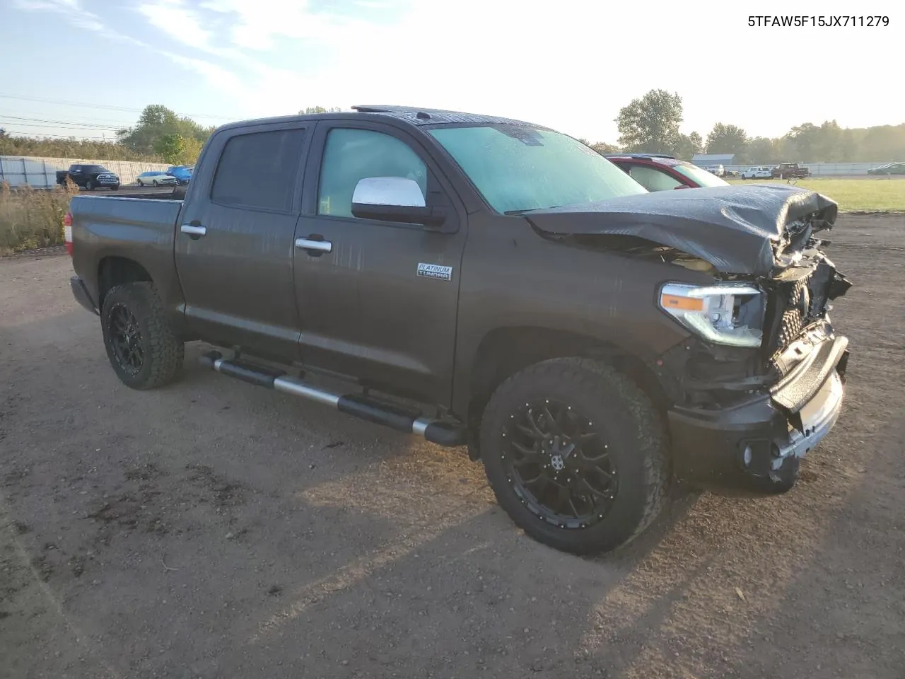 2018 Toyota Tundra Crewmax 1794 VIN: 5TFAW5F15JX711279 Lot: 74259654