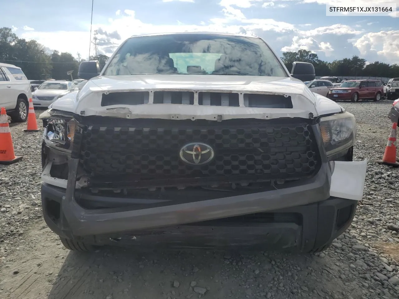 2018 Toyota Tundra Double Cab Sr VIN: 5TFRM5F1XJX131664 Lot: 74320564