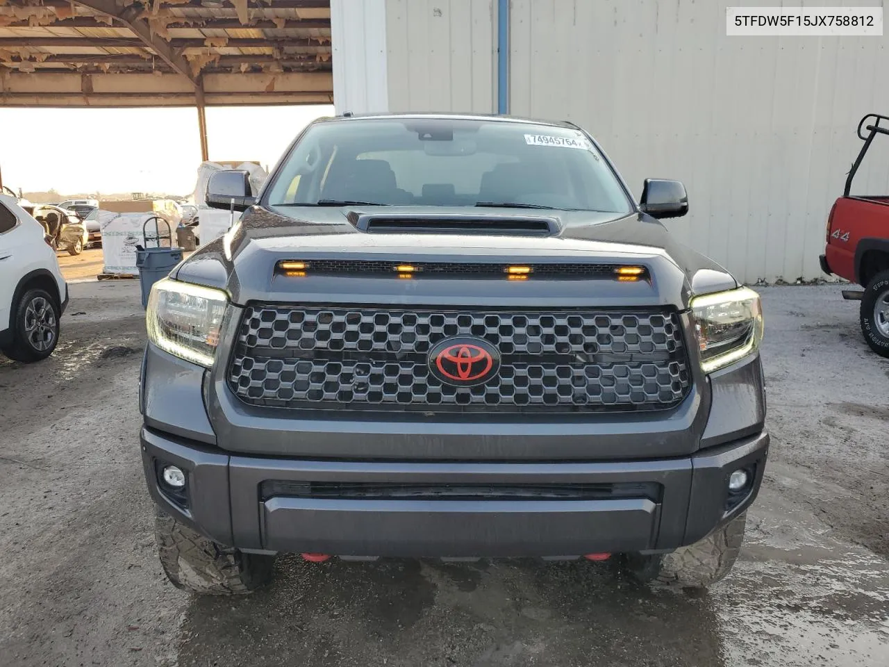 2018 Toyota Tundra Crewmax Sr5 VIN: 5TFDW5F15JX758812 Lot: 74945764