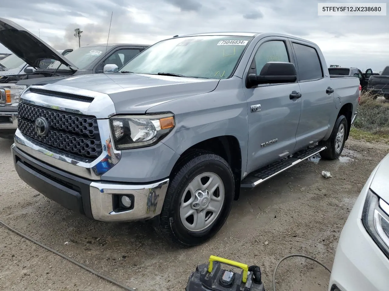 2018 Toyota Tundra Crewmax Sr5 VIN: 5TFEY5F12JX238680 Lot: 75046834