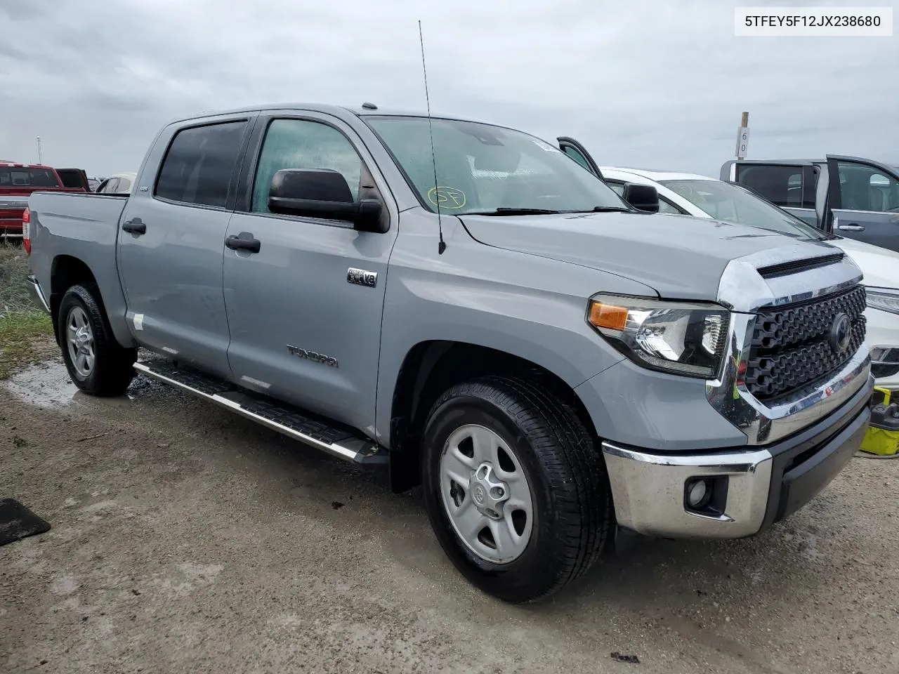 5TFEY5F12JX238680 2018 Toyota Tundra Crewmax Sr5