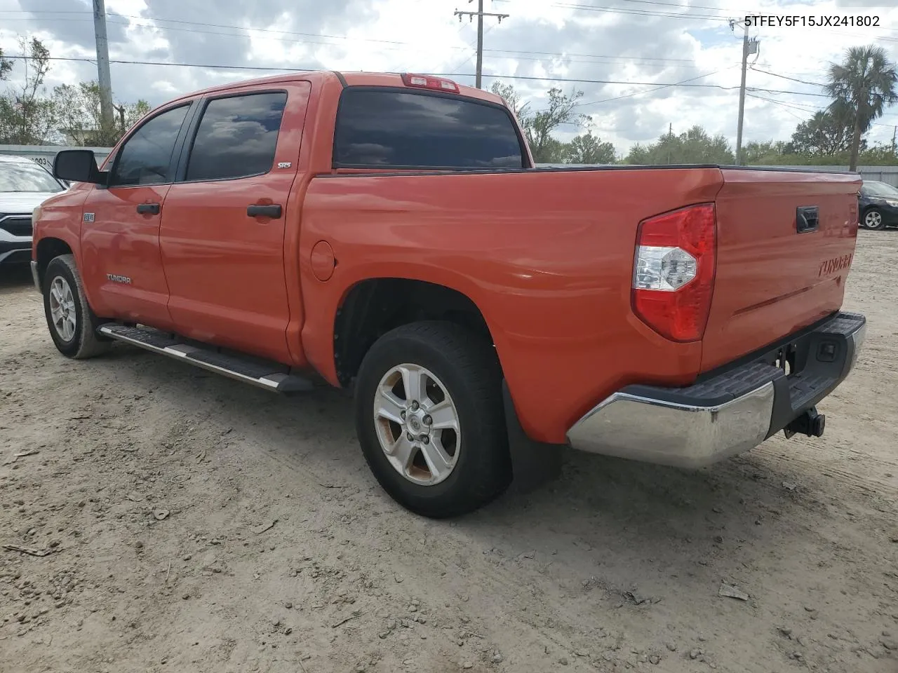 2018 Toyota Tundra Crewmax Sr5 VIN: 5TFEY5F15JX241802 Lot: 75075514