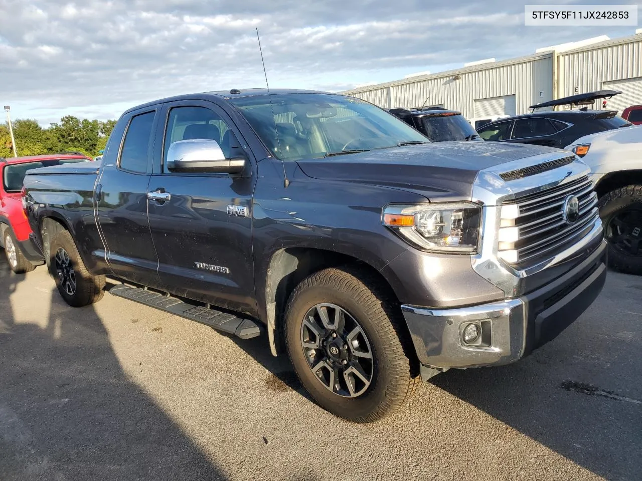 2018 Toyota Tundra Double Cab Limited VIN: 5TFSY5F11JX242853 Lot: 75170994