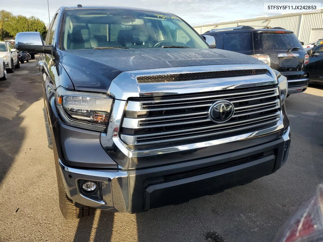 2018 Toyota Tundra Double Cab Limited VIN: 5TFSY5F11JX242853 Lot: 75170994