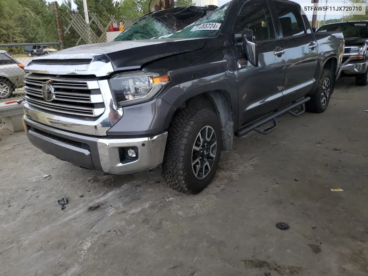 2018 Toyota Tundra Crewmax 1794 VIN: 5TFAW5F11JX720710 Lot: 75355724