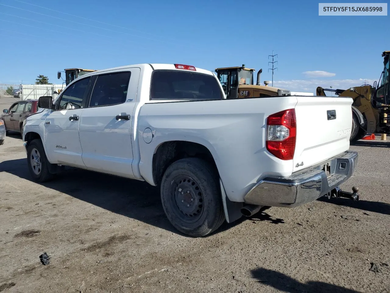 2018 Toyota Tundra Crewmax Sr5 VIN: 5TFDY5F15JX685998 Lot: 75654514