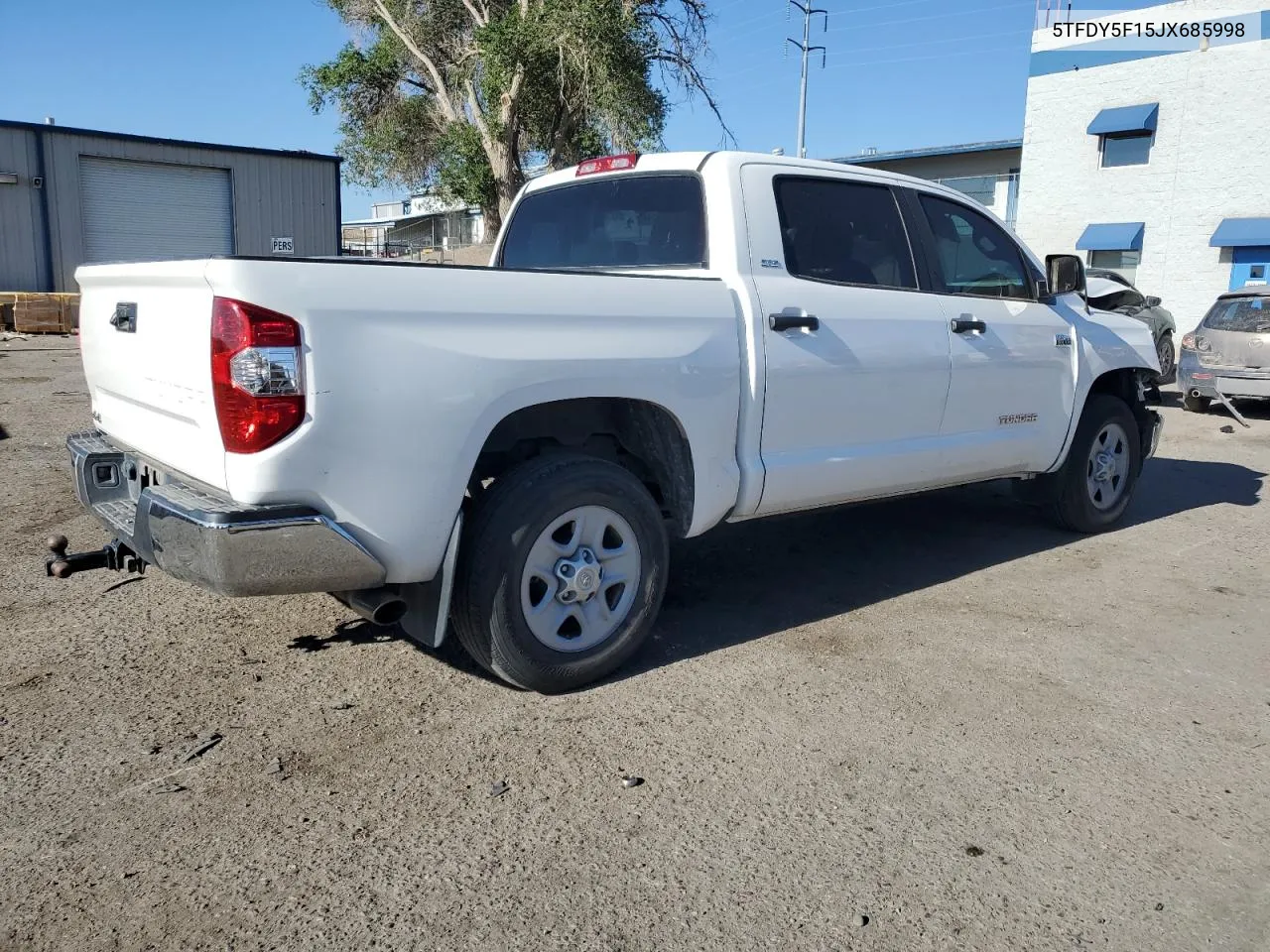 2018 Toyota Tundra Crewmax Sr5 VIN: 5TFDY5F15JX685998 Lot: 75654514