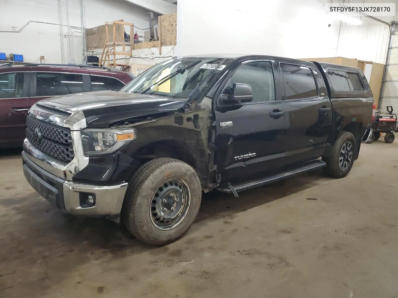 2018 Toyota Tundra Crewmax Sr5 VIN: 5TFDY5F13JX728170 Lot: 75758924