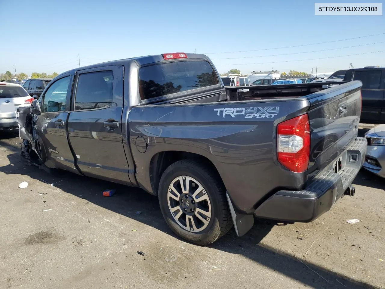 2018 Toyota Tundra Crewmax Sr5 VIN: 5TFDY5F13JX729108 Lot: 75763314