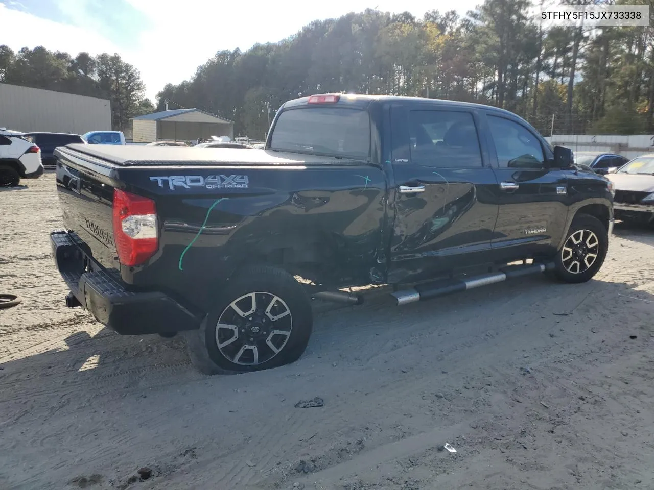 5TFHY5F15JX733338 2018 Toyota Tundra Crewmax Limited