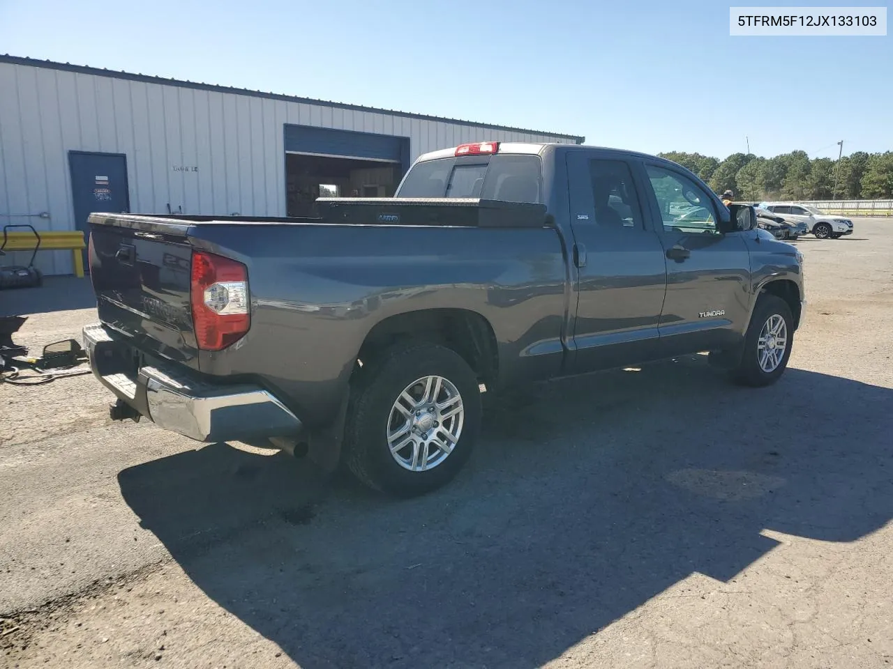 2018 Toyota Tundra Double Cab Sr VIN: 5TFRM5F12JX133103 Lot: 76025654