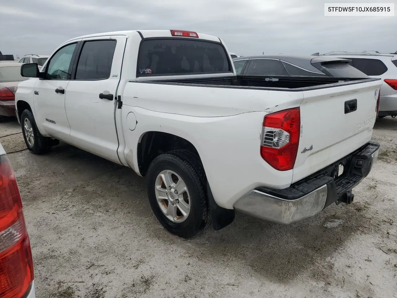 2018 Toyota Tundra Crewmax Sr5 VIN: 5TFDW5F10JX685915 Lot: 76229344