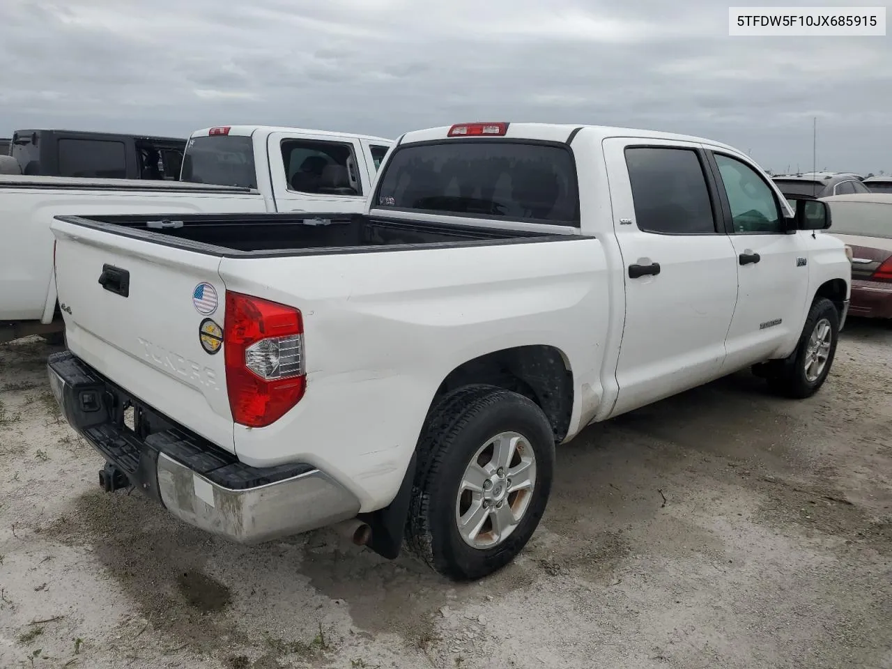 2018 Toyota Tundra Crewmax Sr5 VIN: 5TFDW5F10JX685915 Lot: 76229344