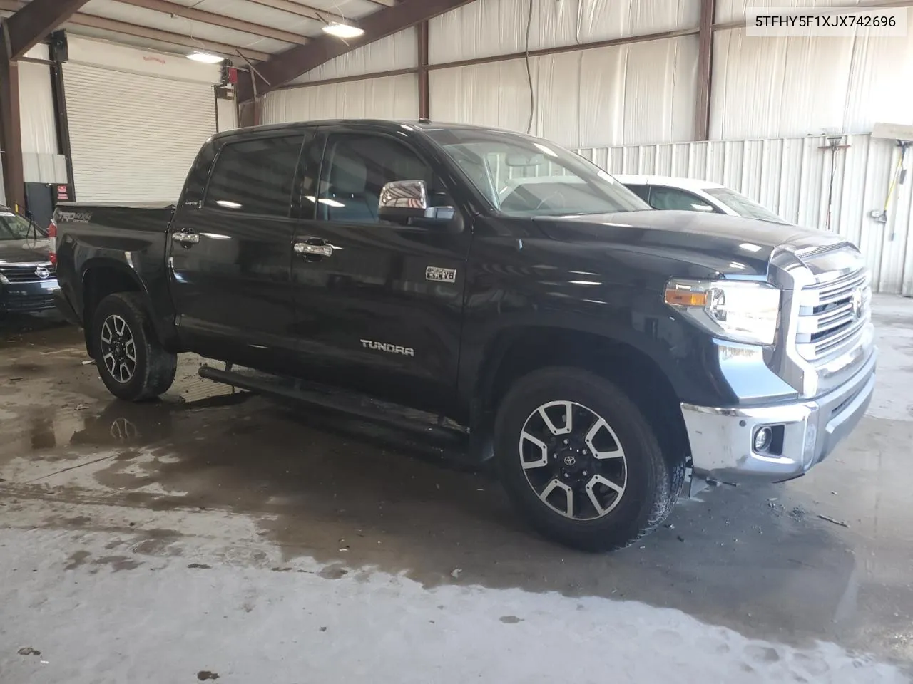 2018 Toyota Tundra Crewmax Limited VIN: 5TFHY5F1XJX742696 Lot: 76676684