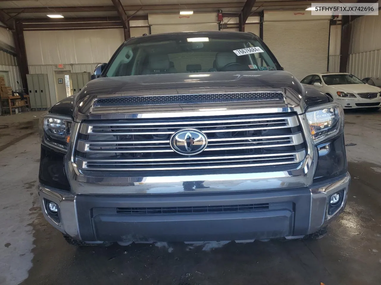 2018 Toyota Tundra Crewmax Limited VIN: 5TFHY5F1XJX742696 Lot: 76676684