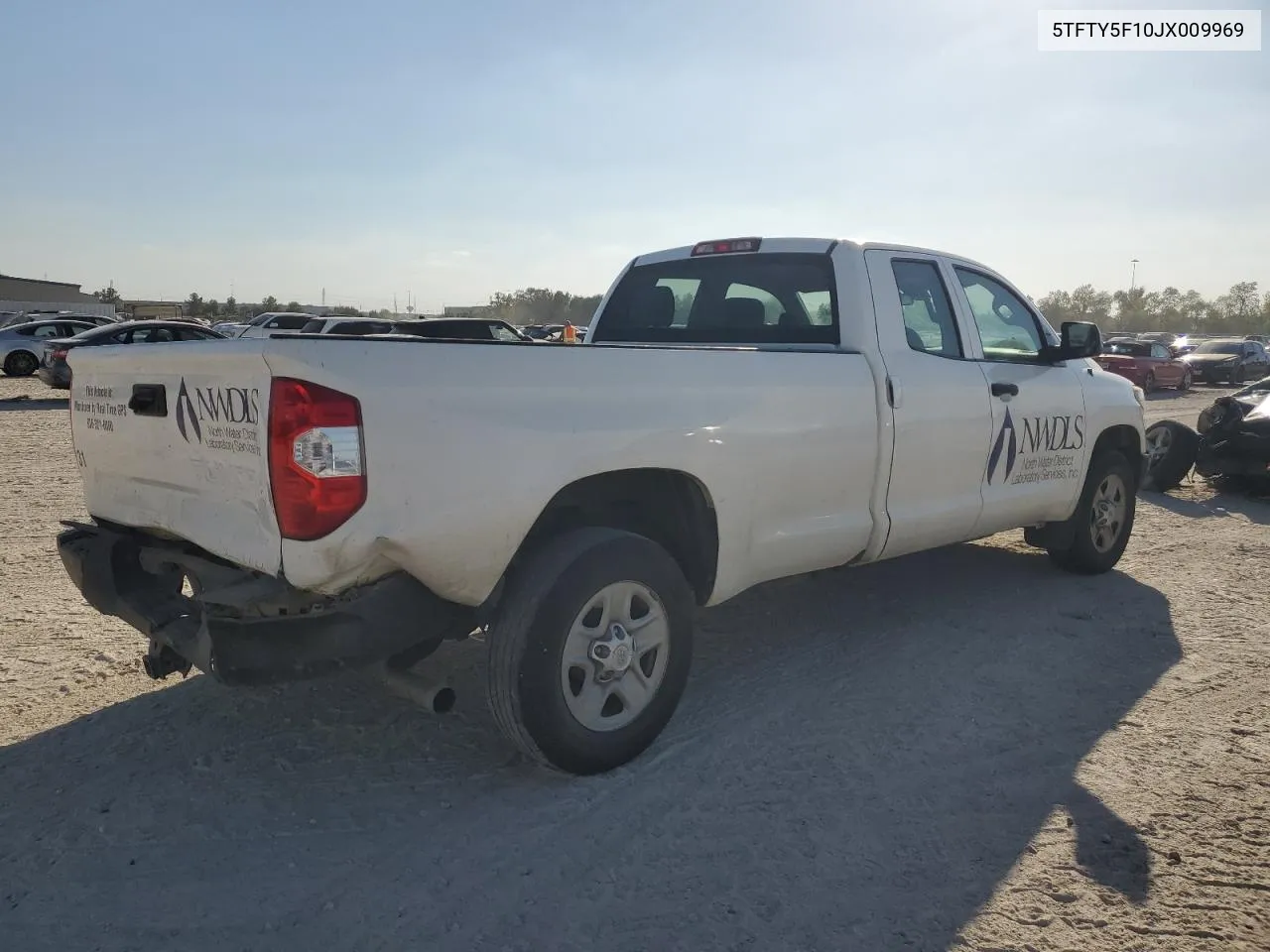 5TFTY5F10JX009969 2018 Toyota Tundra Double Cab Sr