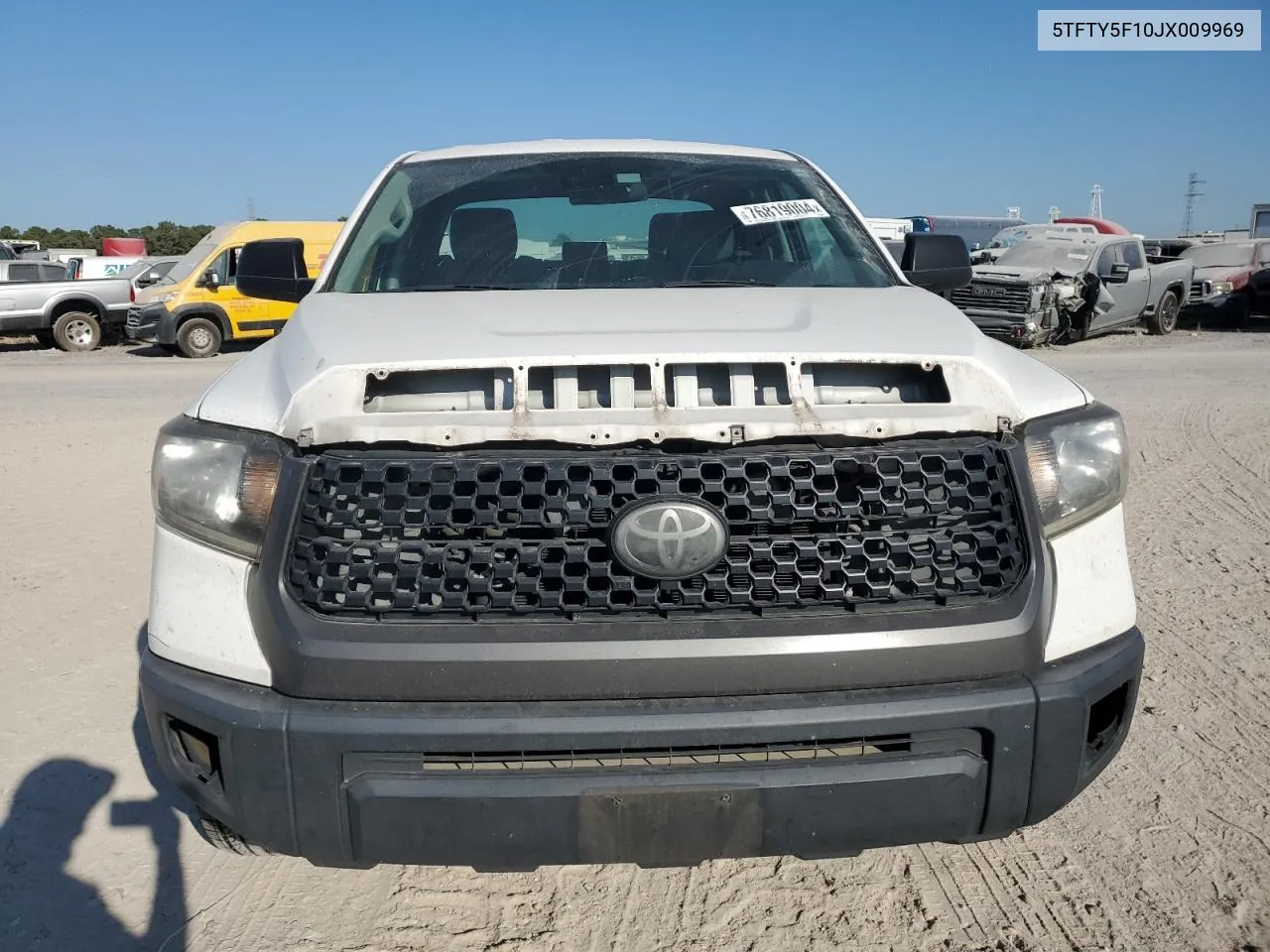 5TFTY5F10JX009969 2018 Toyota Tundra Double Cab Sr