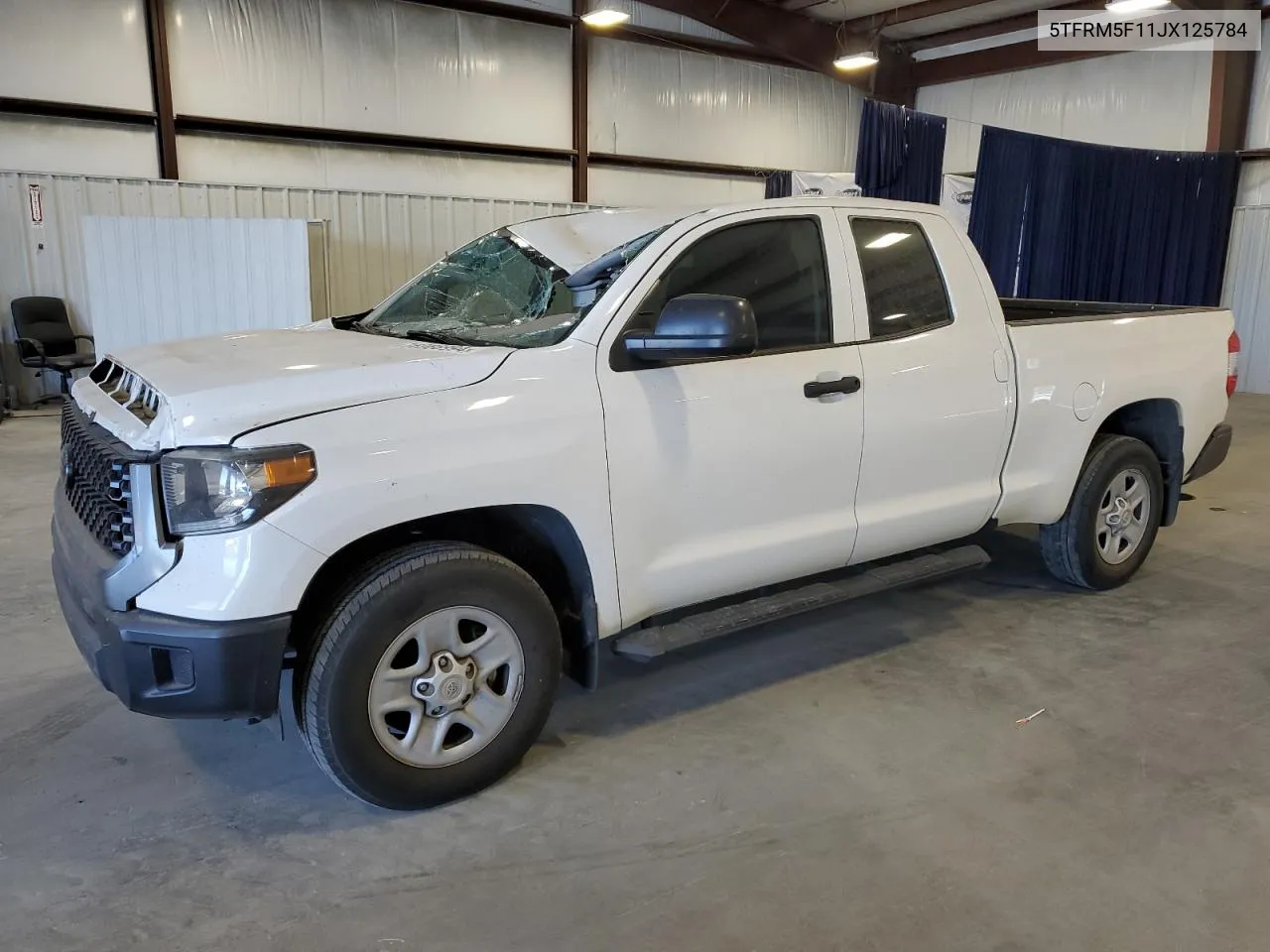 2018 Toyota Tundra Double Cab Sr VIN: 5TFRM5F11JX125784 Lot: 76966994