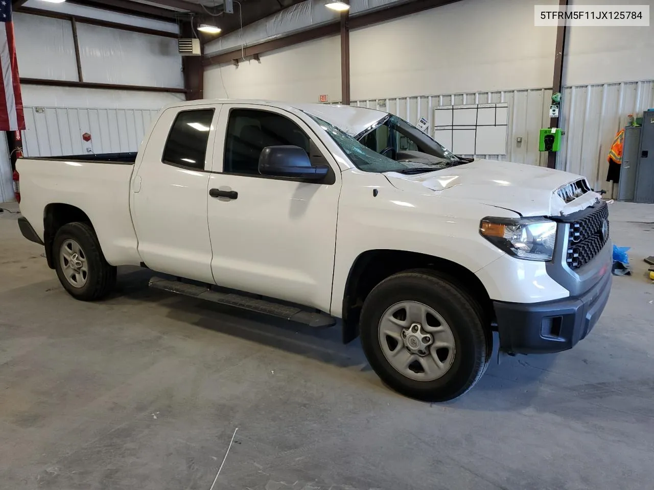 2018 Toyota Tundra Double Cab Sr VIN: 5TFRM5F11JX125784 Lot: 76966994