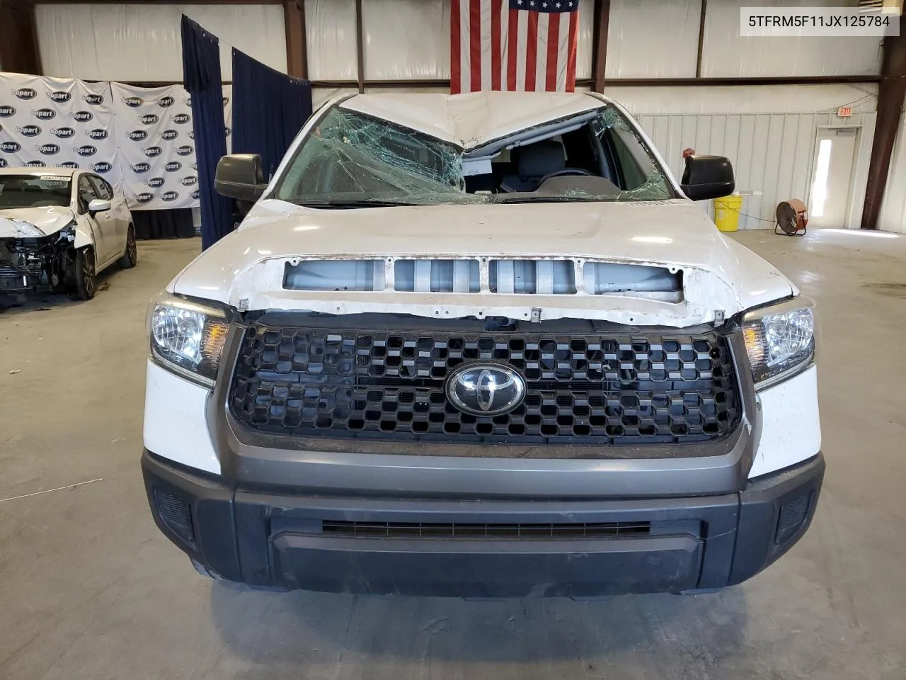 2018 Toyota Tundra Double Cab Sr VIN: 5TFRM5F11JX125784 Lot: 76966994