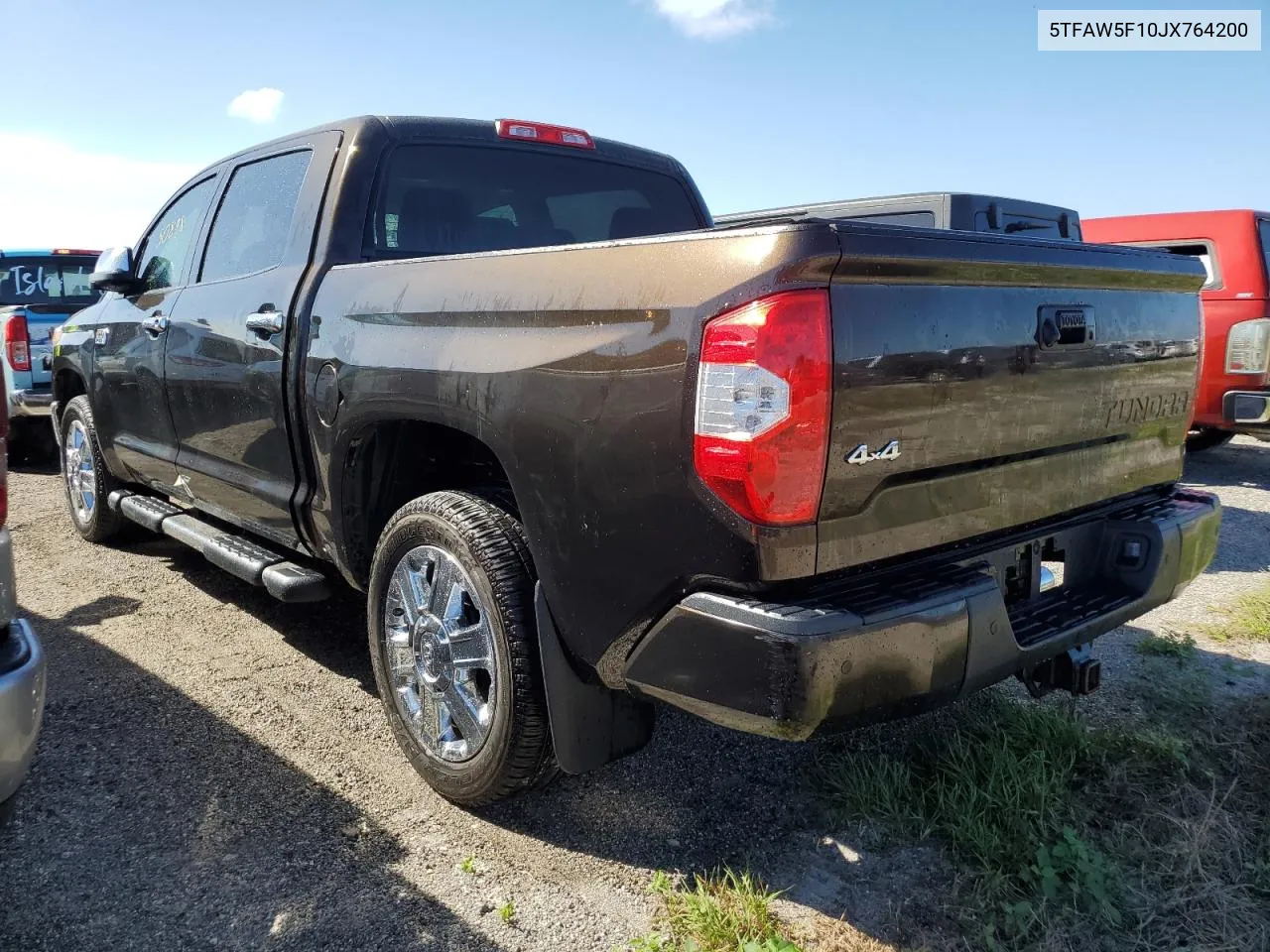 2018 Toyota Tundra Crewmax 1794 VIN: 5TFAW5F10JX764200 Lot: 77135304