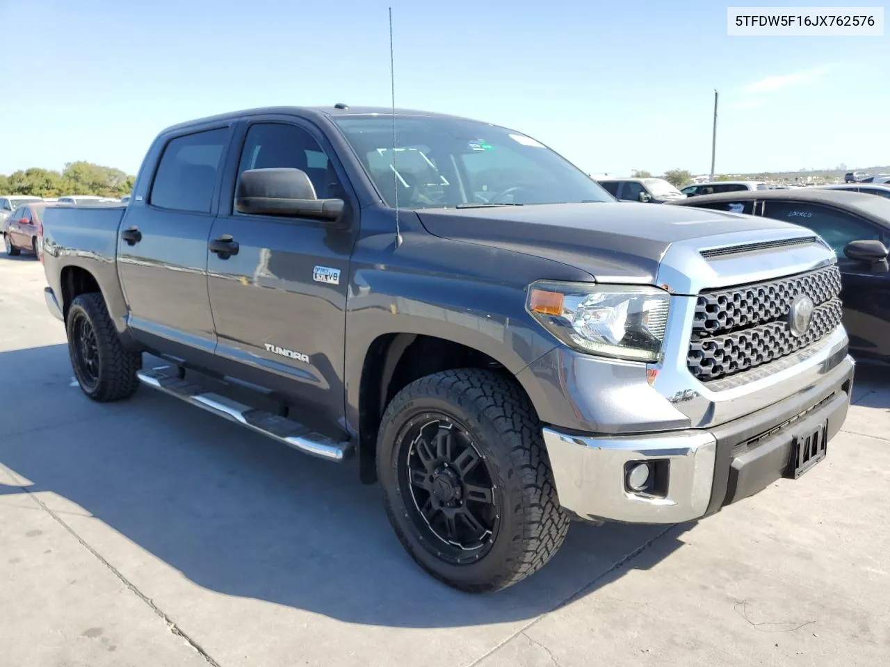 2018 Toyota Tundra Crewmax Sr5 VIN: 5TFDW5F16JX762576 Lot: 77530414