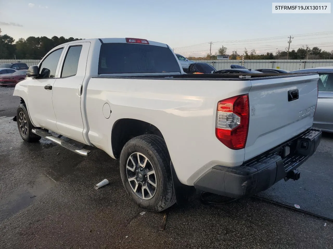 2018 Toyota Tundra Double Cab Sr VIN: 5TFRM5F19JX130117 Lot: 78246004