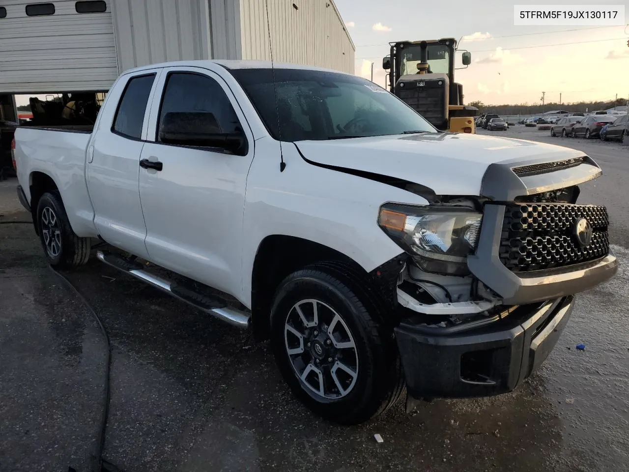 2018 Toyota Tundra Double Cab Sr VIN: 5TFRM5F19JX130117 Lot: 78246004