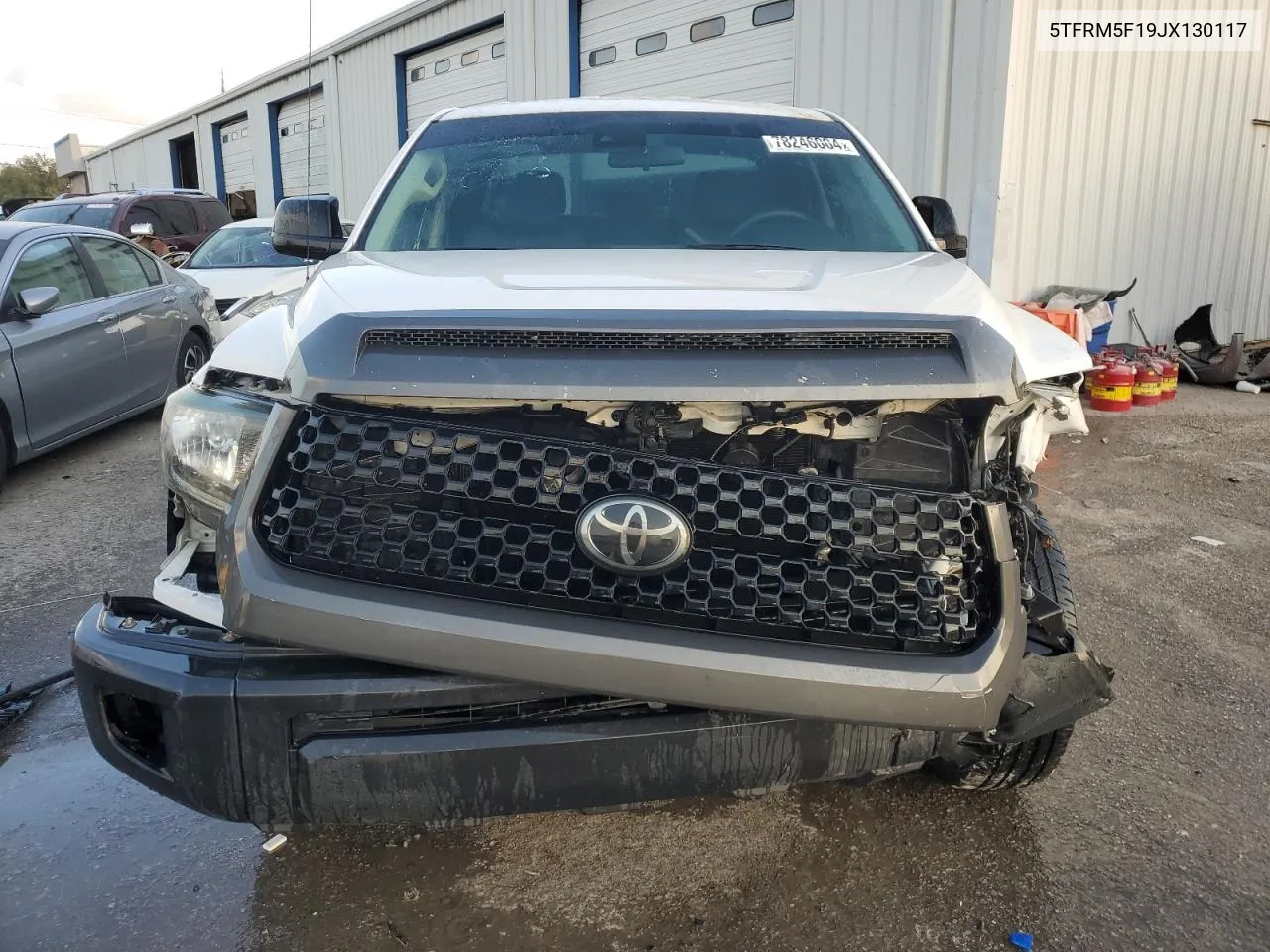 5TFRM5F19JX130117 2018 Toyota Tundra Double Cab Sr