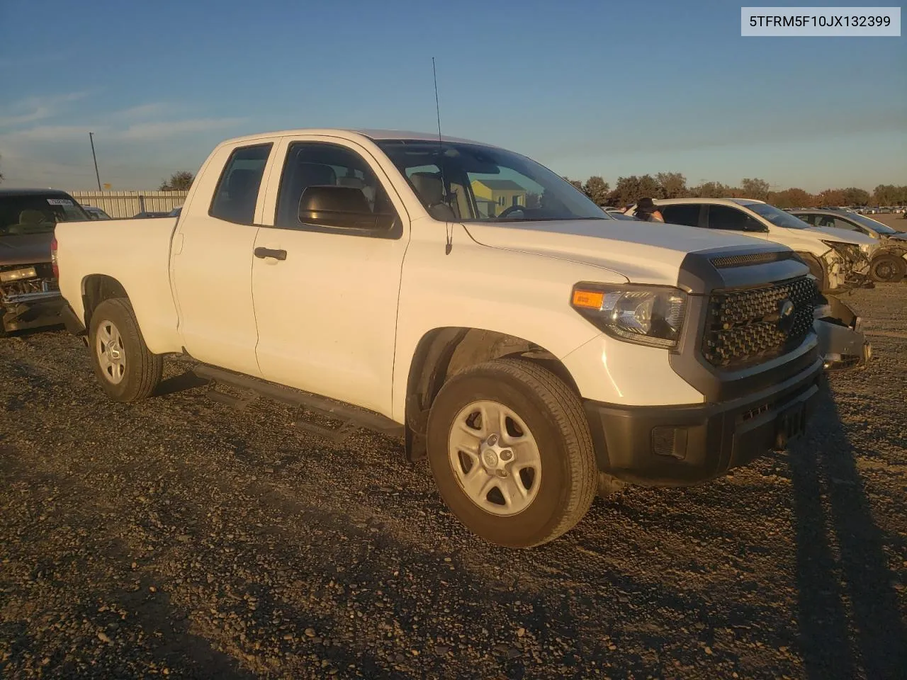 2018 Toyota Tundra Double Cab Sr VIN: 5TFRM5F10JX132399 Lot: 78728274