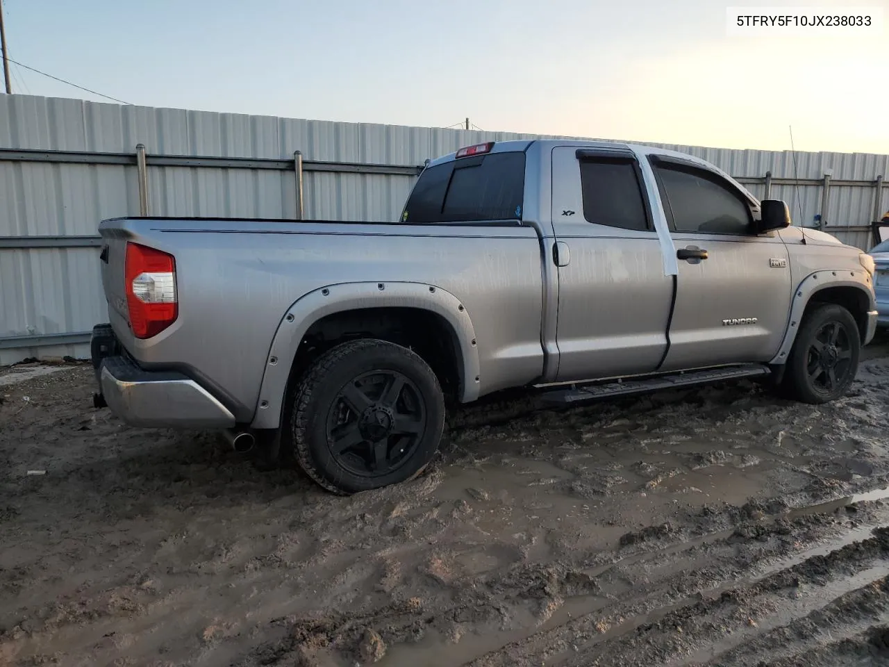 2018 Toyota Tundra Double Cab Sr VIN: 5TFRY5F10JX238033 Lot: 78916824