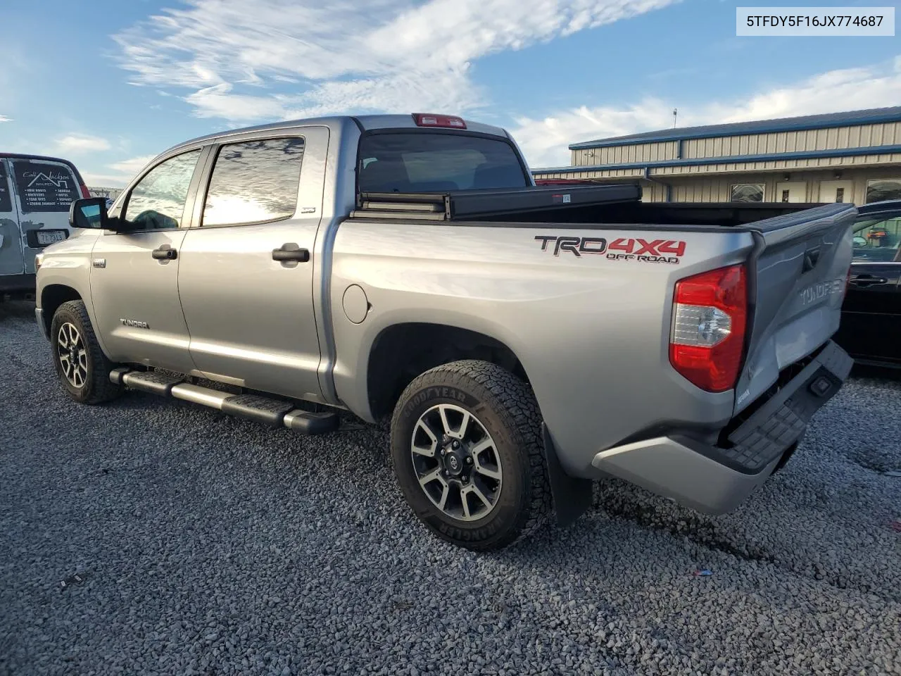 2018 Toyota Tundra Crewmax Sr5 VIN: 5TFDY5F16JX774687 Lot: 79770044