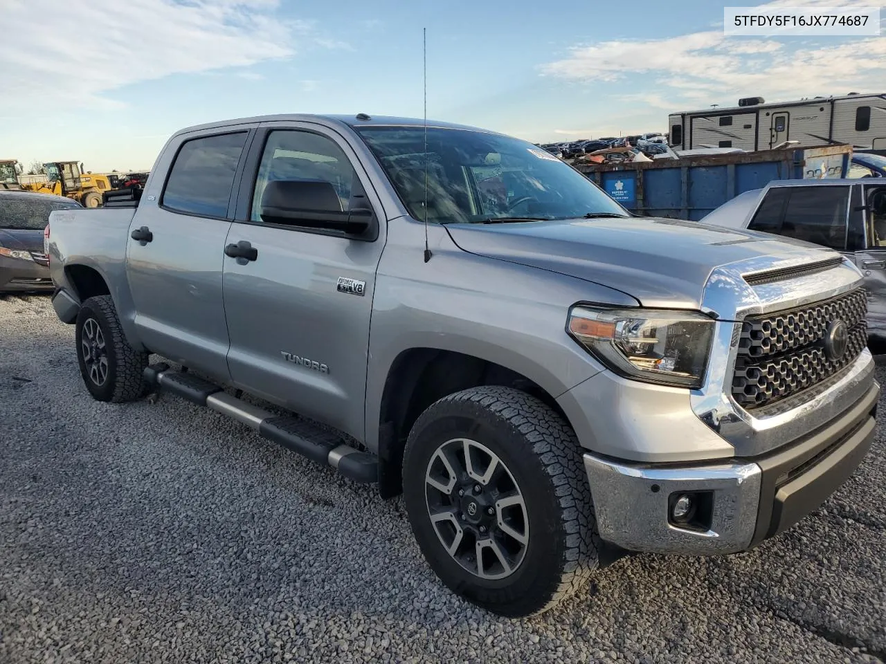 2018 Toyota Tundra Crewmax Sr5 VIN: 5TFDY5F16JX774687 Lot: 79770044