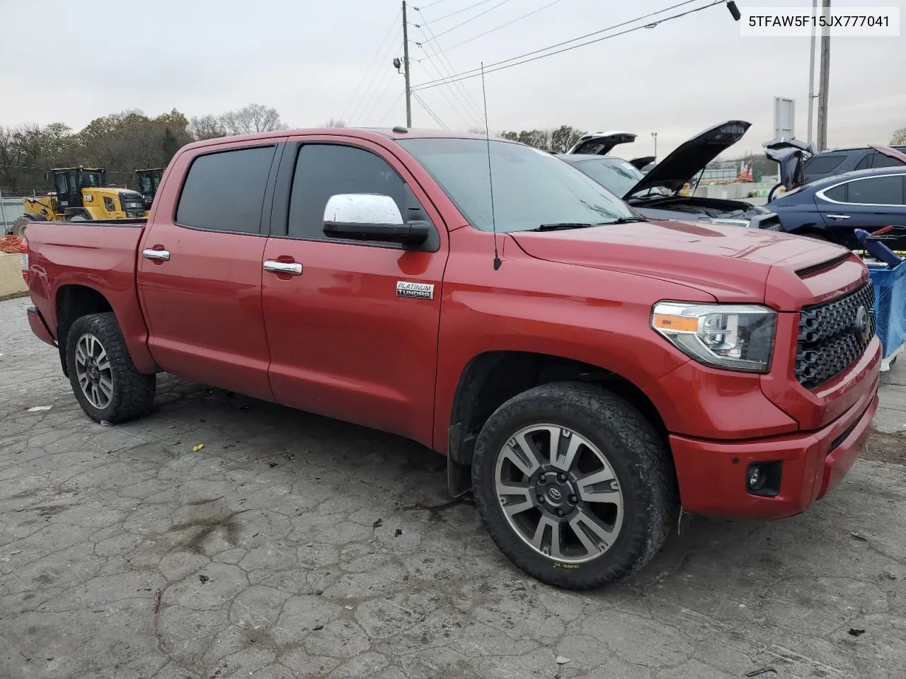 2018 Toyota Tundra Crewmax 1794 VIN: 5TFAW5F15JX777041 Lot: 79855984