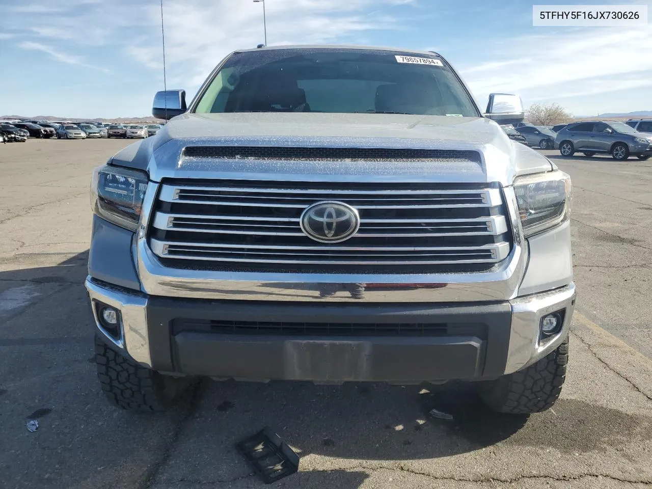 2018 Toyota Tundra Crewmax Limited VIN: 5TFHY5F16JX730626 Lot: 79857894