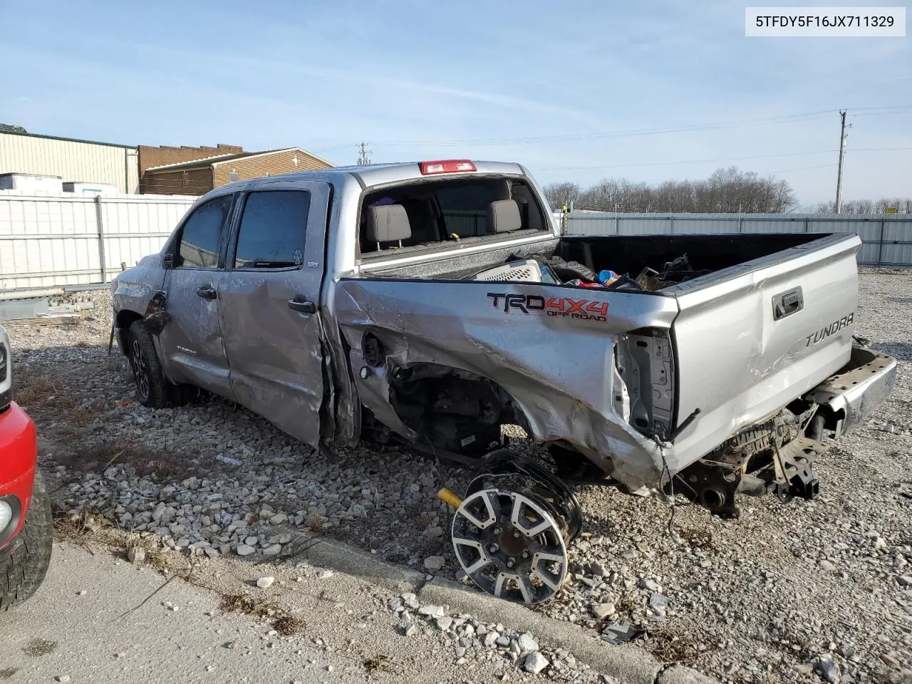 2018 Toyota Tundra Crewmax Sr5 VIN: 5TFDY5F16JX711329 Lot: 82588823