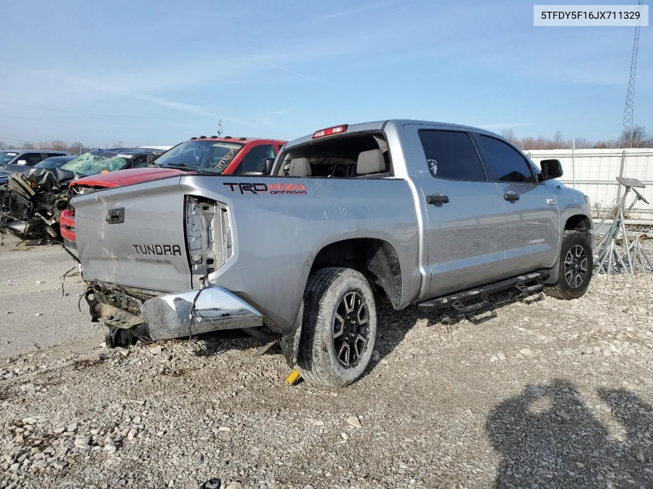 2018 Toyota Tundra Crewmax Sr5 VIN: 5TFDY5F16JX711329 Lot: 82588823