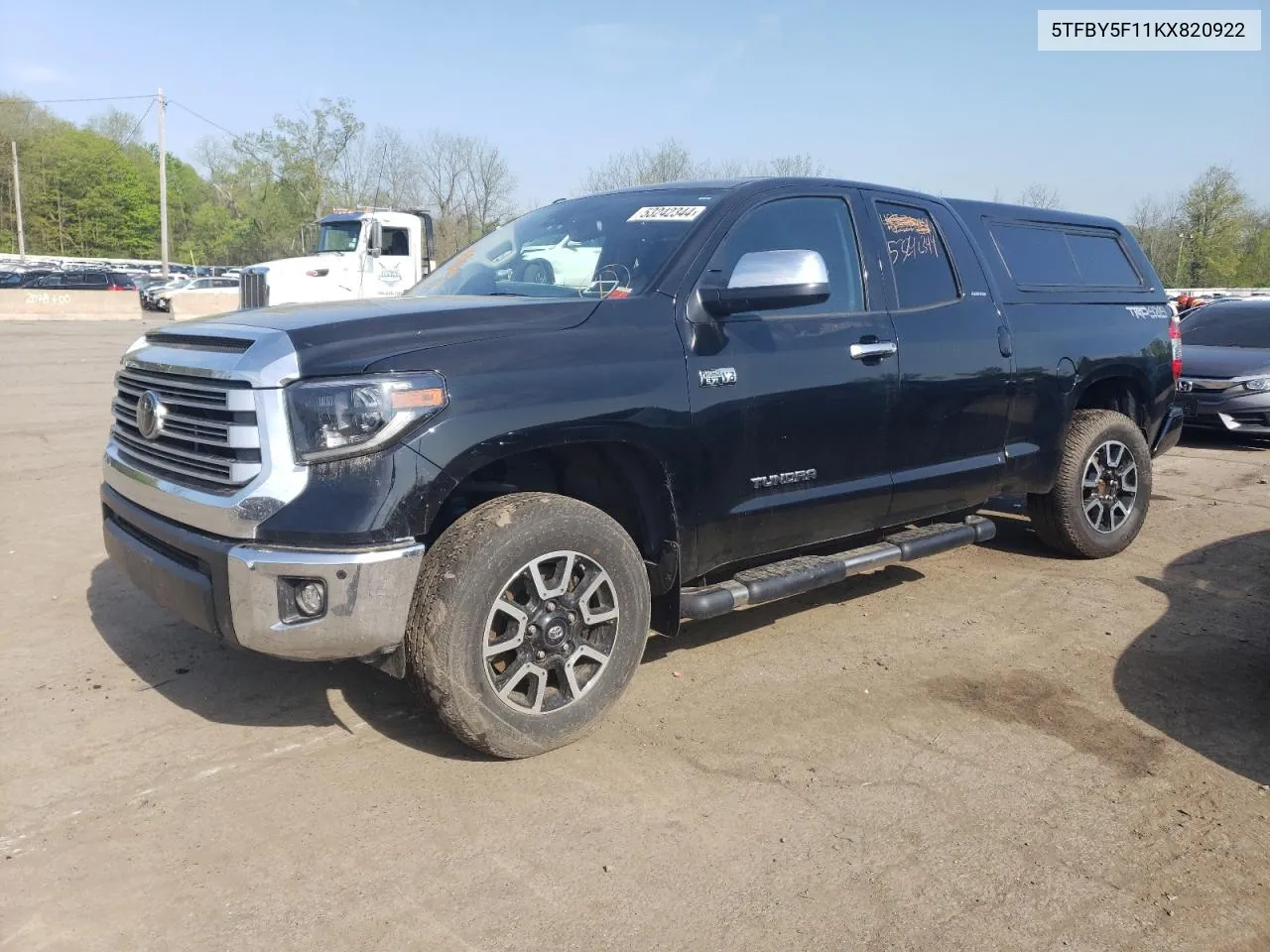 5TFBY5F11KX820922 2019 Toyota Tundra Double Cab Limited