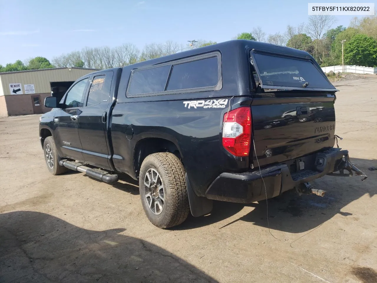 2019 Toyota Tundra Double Cab Limited VIN: 5TFBY5F11KX820922 Lot: 53242344